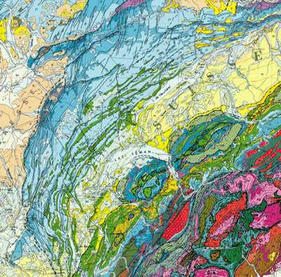 carte géologique du jura